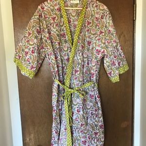 Colorful kimono/robe with tie [NWOT]